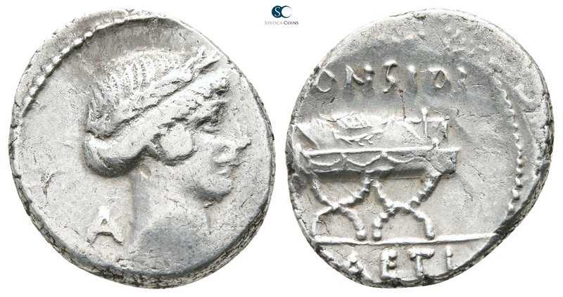 C. Considius Paetus 46 BC. Rome
Denarius AR

18mm., 3,45g.



nearly very...