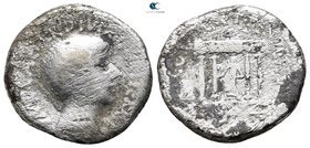 Octavian 29-27 BC. Military mint moving with Octavian. Denarius AR