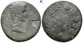 Augustus 27 BC-AD 14. Pergamon. Sestertius Æ