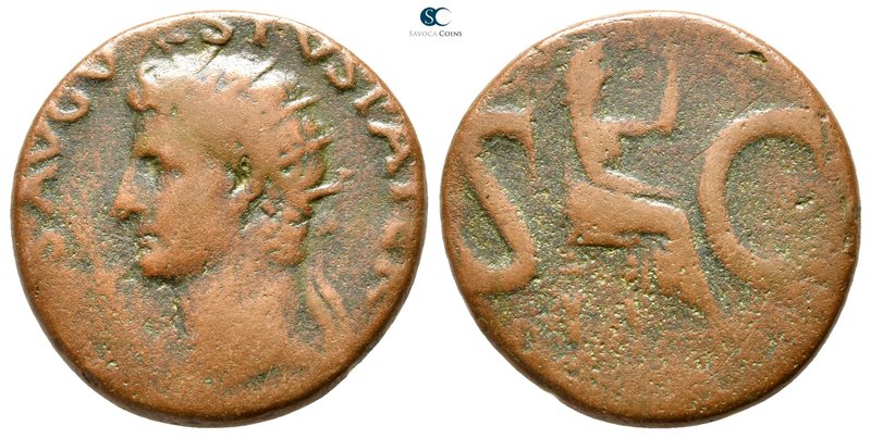 Augustus 27 BC-AD 14. Rome
Dupondius Æ

27mm., 10,09g.



very fine