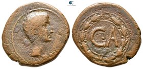 Octavian, as Augustus 27 BC-AD 14. Rome. As Æ