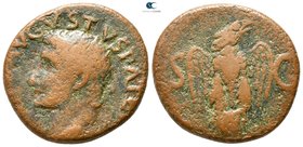 Divus Augustus Died AD 14. Struck under Tiberius. Rome. Dupondius Æ