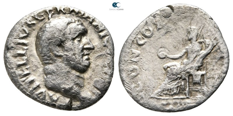 Vitellius AD 41-69. Rome
Denarius AR

20mm., 2,55g.



very fine