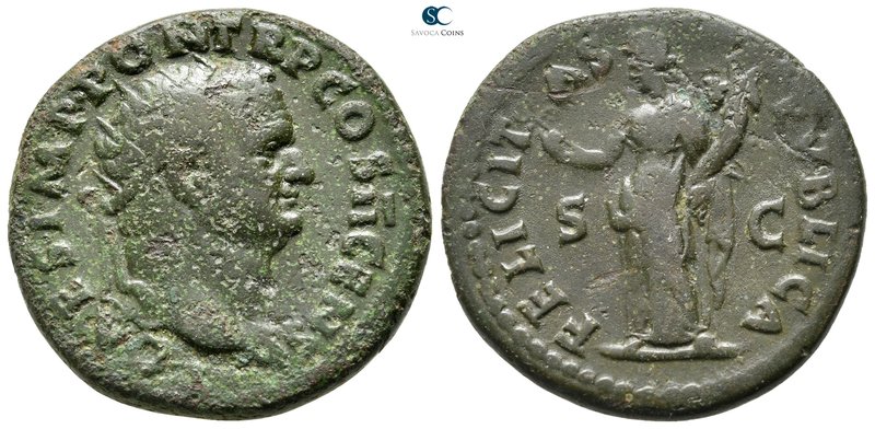 Titus AD 79-81. Rome
Dupondius Æ

28mm., 12,72g.



very fine