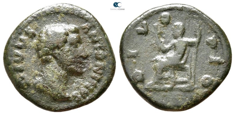 Antoninus Pius AD 138-161. Rome
Limes Falsum of a Denarius Æ

19mm., 2,70g.
...