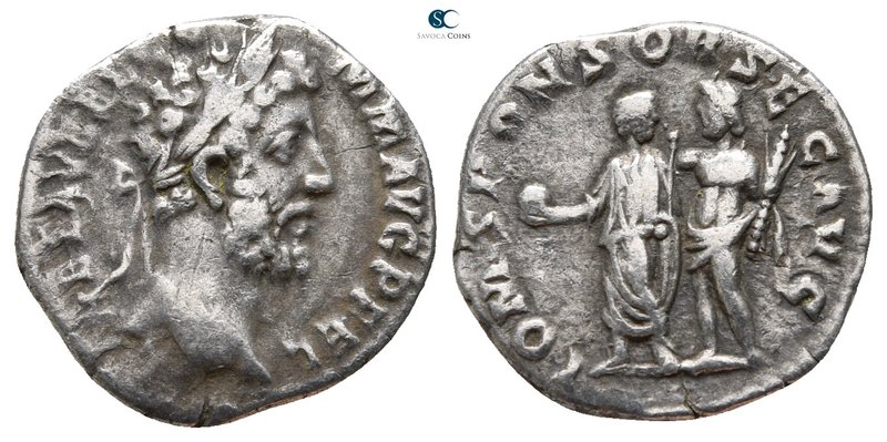 Commodus AD 180-192. Rome
Denarius AR

18mm., 2,29g.



very fine