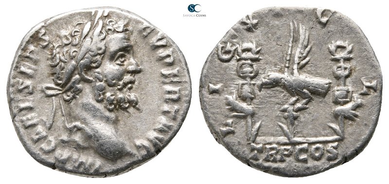 Septimius Severus AD 193-211. Rome
Denarius AR

17mm., 2,96g.



very fin...