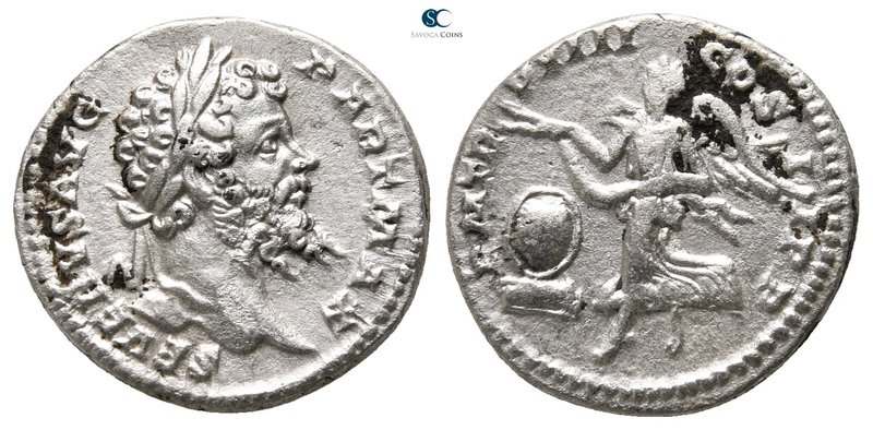 Septimius Severus AD 193-211. Rome
Denarius AR

18mm., 2,88g.



very fin...