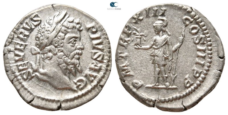 Septimius Severus AD 193-211. Rome
Denarius AR

19mm., 3,47g.



very fin...