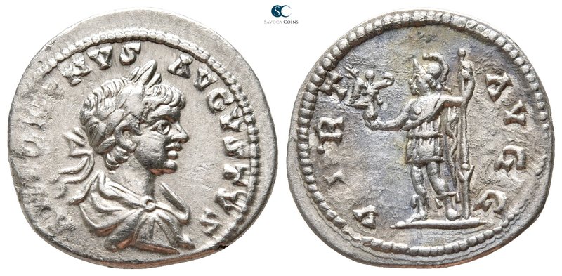 Caracalla AD 198-217. Laodicea ad Mare
Denarius AR

19mm., 2,55g.



very...