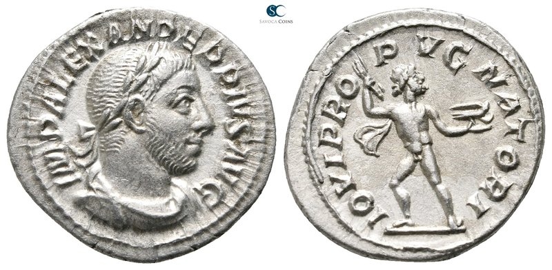 Severus Alexander AD 222-235. Rome
Denarius AR

20mm., 3,25g.



very fin...