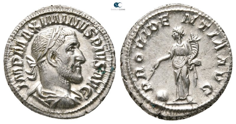 Maximinus I Thrax AD 235-238. Rome
Denarius AR

20mm., 3,48g.



very fin...