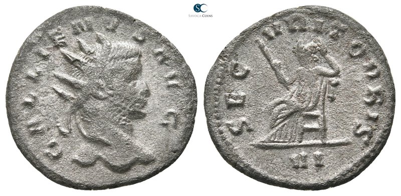 Gallienus AD 253-268. Rome
Antoninianus Billon

21mm., 3,33g.



very fin...