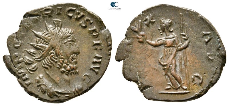 Tetricus I AD 271-274. Treveri
Antoninianus Æ

22mm., 2,67g.



extremely...