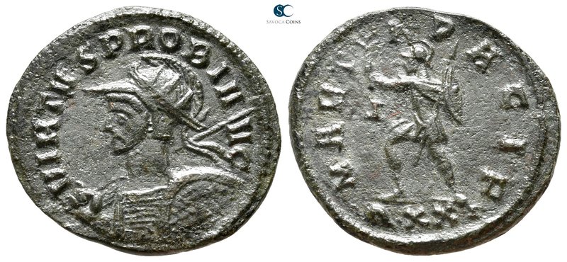 Probus AD 276-282. Ticinum
Antoninianus Billon

22mm., 3,44g.



very fin...