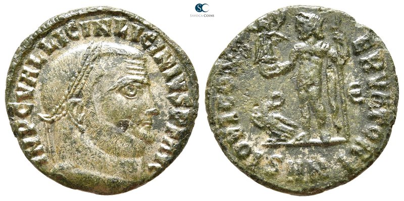 Licinius I AD 308-324. Nicomedia
Follis Æ

20mm., 2,51g.



very fine