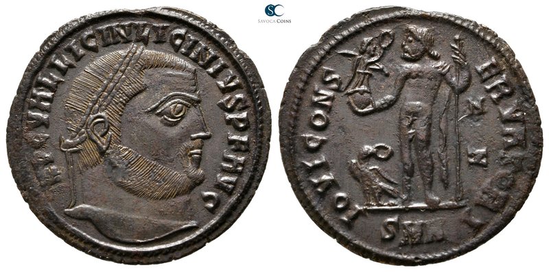 Licinius I AD 308-324. Nicomedia
Follis Æ

23mm., 3,05g.



good very fin...