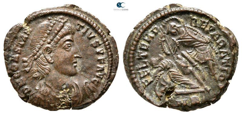 Constantius II AD 337-361. Nicomedia
Follis Æ

17mm., 2,72g.



very fine...