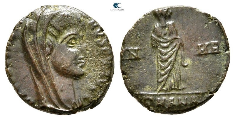 Divus Constantinus I AD 337-340. Antioch
Follis Æ

14mm., 1,67g.

very fine...