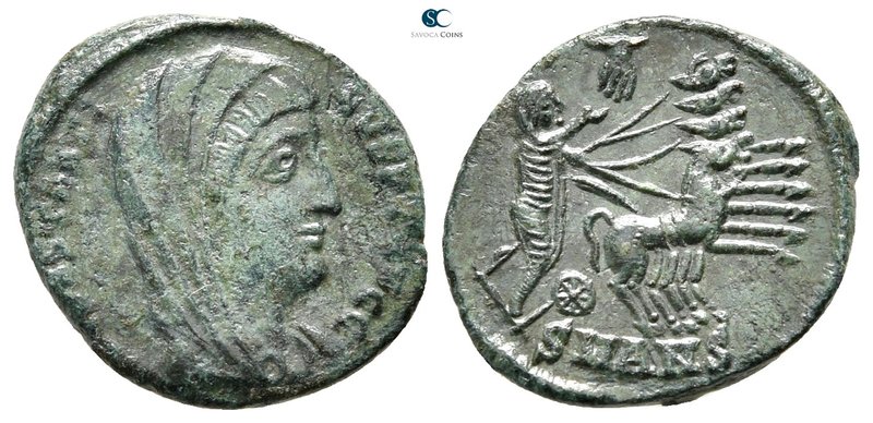 Divus Constantinus I Died AD 337. Antioch
Nummus Æ

16mm., 1,72g.



very...