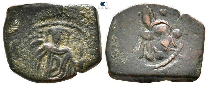 Theodore I Comnenus-Lascaris AD 1208-1222. Magnesia
Tetarteron Æ

19mm., 2,31...