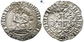 Roberto I Anjou AD 1309-1343. Napoli (Regno). Gigliato AR