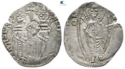 Stefanos Uros IV AD 1331-1355. Uncertain mint. Dinar AR