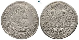 Austria. Vienna. Leopold I AD 1657-1705. 6 Kreuzer AR 1665