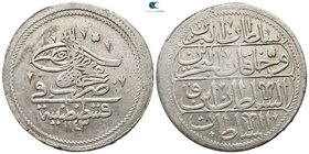 Turkey. Constantinople. Mahmud I AD 1730-1754. Kurush AR
