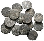 Lot of ca. 15 greek bronze coins / SOLD AS SEEN, NO RETURN!very fine