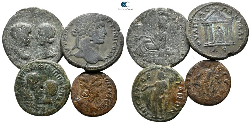 Lot of ca. 4 roman provincial bronze coins / SOLD AS SEEN, NO RETURN!

very fi...