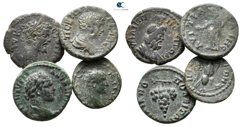 Lot of ca. 4 roman provincial bronze coins / SOLD AS SEEN, NO RETURN!

very fi...