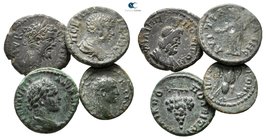 Lot of ca. 4 roman provincial bronze coins / SOLD AS SEEN, NO RETURN!very fine