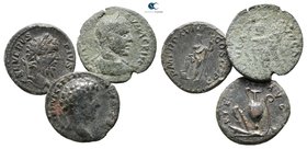 Lot of ca. 3 roman provincial bronze coins / SOLD AS SEEN, NO RETURN!very fine