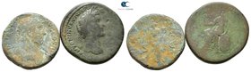 Lot of ca. 2 roman bronze coins / SOLD AS SEEN, NO RETURN!nearly very fine