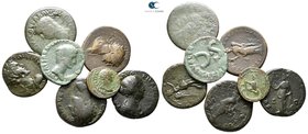 Lot of ca. 7 roman bronze coins / SOLD AS SEEN, NO RETURN!nearly very fine