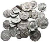 Lot of ca. 25 roman silver coins / SOLD AS SEEN, NO RETURN!nearly very fine