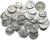 Lot of ca. 30 roman silver coins / SOLD AS SEEN, NO RETURN!nearly very fine