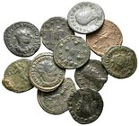 Lot of ca. 11 roman bronze coins / SOLD AS SEEN, NO RETURN!nearly very fine
