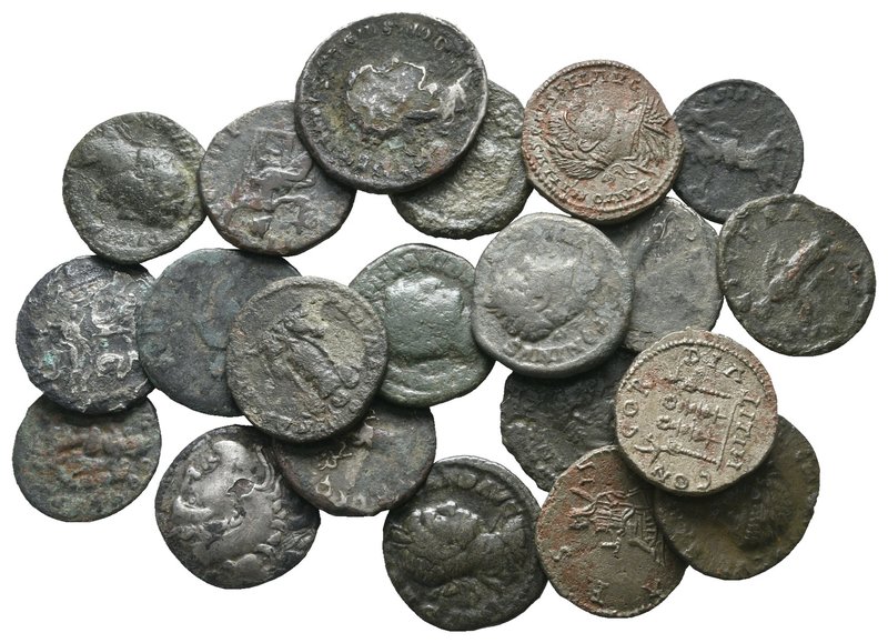 Lot of ca. 21 roman coins / SOLD AS SEEN, NO RETURN!

nearly very fine