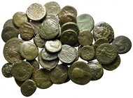 Lot of ca. 50 ancient bronze coins / SOLD AS SEEN, NO RETURN!
fine