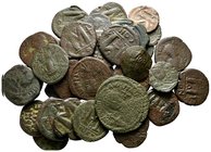 Lot of ca. 35 byzantine bronze coins / SOLD AS SEEN, NO RETURN!
nearly very fine
