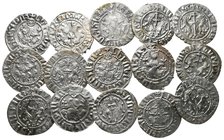 Lot of ca. 15 medieval silver coins / SOLD AS SEEN, NO RETURN!
very fine
