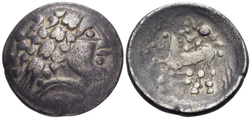 CELTIC, Central Europe. Helvetii. 2nd century BC. Stater (Electrum, 22 mm, 6.79 ...