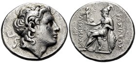 KINGS OF THRACE. Lysimachos, 305-281 BC. Tetradrachm (Silver, 27 mm, 16.64 g, 11 h), Magnesia, c. 297/6-281. Diademed head of Alexander the Great to r...