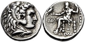 KINGS OF MACEDON. Alexander III ‘the Great’, 336-323 BC. Tetradrachm (Silver, 26.5 mm, 16.99 g, 11 h), struck under Seleukos I Nikator, Babylon, c. 31...