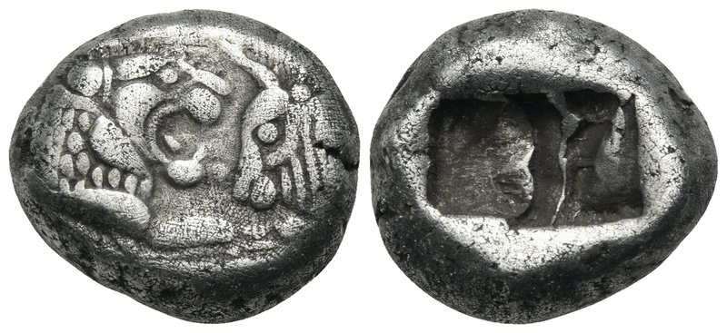 KINGS OF LYDIA. Time of Cyrus to Darios I, Circa 545-520 BC. Siglos (Silver, 14 ...