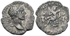 CRETE. Koinon of Crete. Trajan, 98-117. Drachm (Silver, 19 mm, 2.38 g, 5 h), Rome, struck for use on Crete. IMP CAES NER TRAIA OPTIM AVG GER DAC PART ...