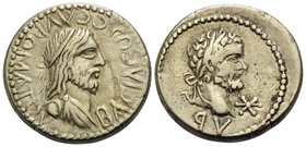 KINGS OF BOSPOROS. Sauromates II with Septimius Severus, 174/5-210/1. Stater (Electrum, 20 mm, 7.84 g, 12 h), year PY = 490 = 193/194. ΒΑCΙΛΕΩC CΑΥΡΟΜ...