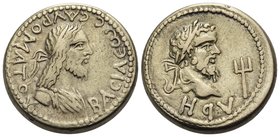 KINGS OF BOSPOROS. Sauromates II, with Septimius Severus, 174/5-210/1. Stater (Electrum, 18.5 mm, 7.68 g, 12 h), year HPY = 498 = 201/202. ΒΑCΙΛΕΩC CΑ...